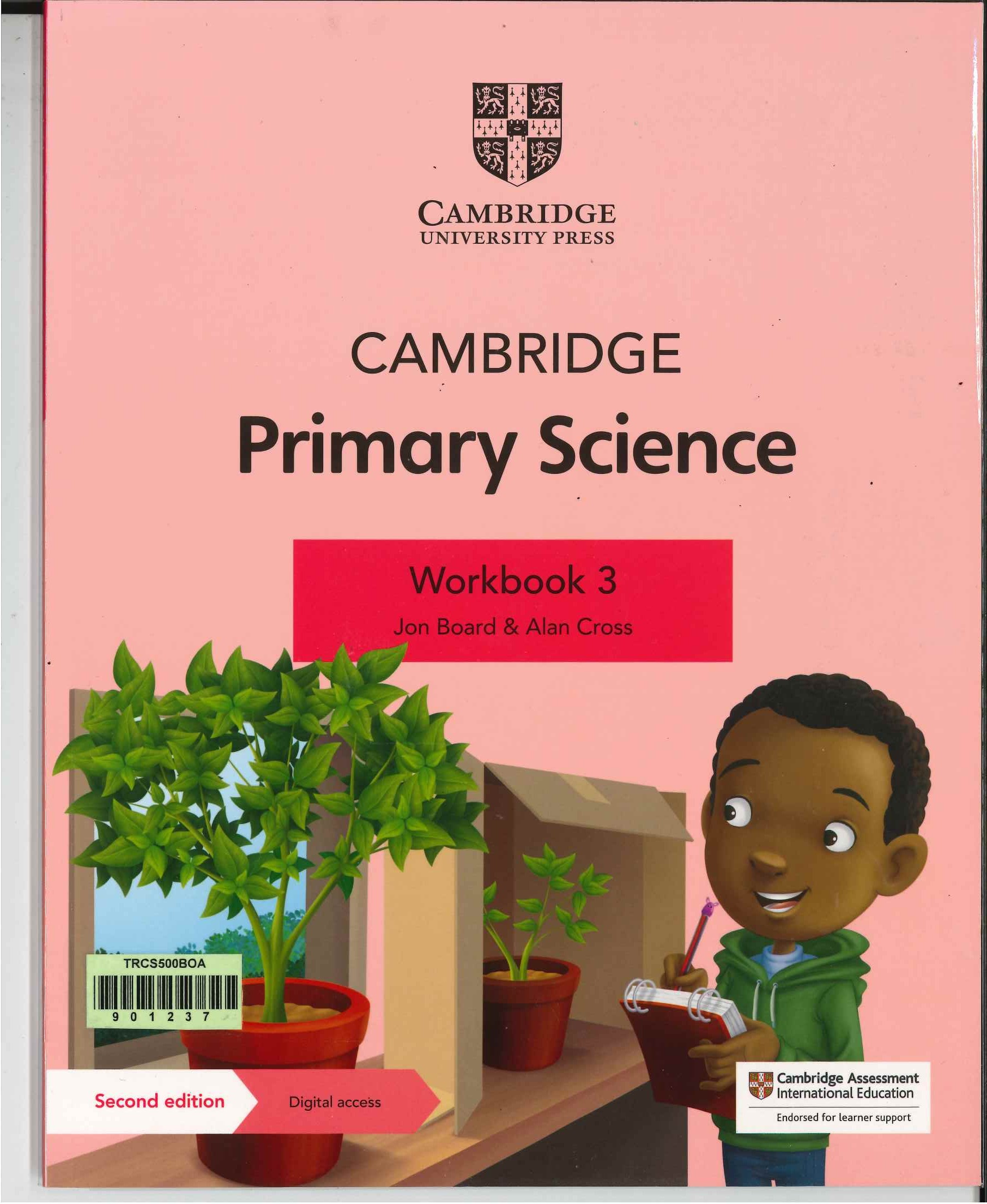 Cambridge primary science workbook 3 second edition digital access